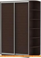 Шкаф-купе Vivat Mebel D2-04 240x60 (черное дерево) картинка