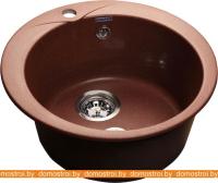 Кухонная мойка GranFest Rondo GF-R480 (красный марс) картинка