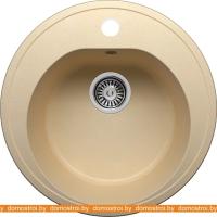 Кухонная мойка Polygran F-08 (бежевый) картинка