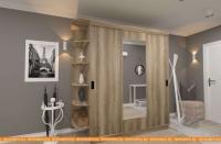 Шкаф-купе ЭлиГард Лагуна ШЛ-08.Л.1 (дуб каньон) картинка