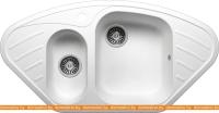 Кухонная мойка Polygran F-14 (белый) картинка