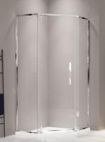 Душевой уголок Adema Сафиер лайн 90x90 прозрачное стекло (левый) картинка