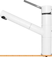 Смеситель Elleci Reno K96 White картинка