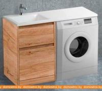 Тумба под умывальник BelBagno Kraft-LVD-580/1200-2C-PIA-RNN (rovere neb.) картинка