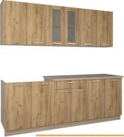 Кухня Интерлиния Мила 22 (дуб золотой) картинка