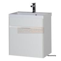 Тумба Aquanet Латина 60 c умывальником QUICK CLAC 1 ящик Белый картинка