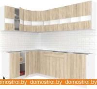 Кухня Кортекс-мебель Корнелия Экстра 1.5x2.3 без столешницы (дуб сонома) картинка
