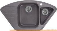 Кухонная мойка Granula 9101 (графит) картинка