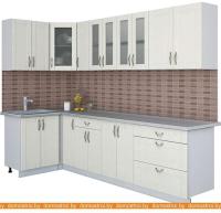 Кухня Интерлиния Мила Крафт 1.2x2.9 (дуб снежный) картинка