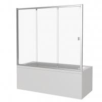 Шторка на ванну GoodDoor SCREEN WTW-140-C-CH 140x140 картинка