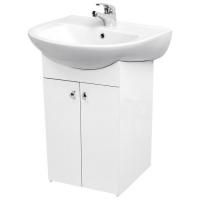 Тумба под умывальник Cersanit Bianco President 50 картинка