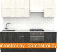 Кухня S-Company Клео крафт 2.3 (северное дерево темное/северное дерево светлое) картинка