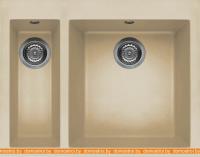 Кухонная мойка Elleci Quadra 150 Champagne K95 картинка