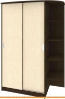 Шкаф-купе Кортекс-мебель Лагуна ШК04-00 правая консоль (венге/венге светлый) картинка