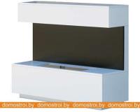 Портал для камина Smolcom Kyoto C400/C600 (бьянко белый/черный) картинка