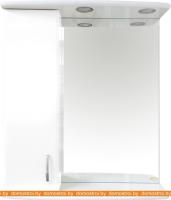 Шкаф с зеркалом Misty Астра 60 (левый, белый) картинка