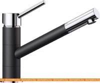 Смеситель Blanco Kano (хром/антрацит) картинка