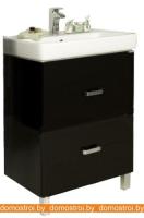 Тумба Акватон Америна 60 Н под умывальник Тигода 60 (черный) картинка
