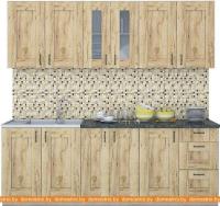 Кухня Интерлиния Мила Хольц 22 (дуб золотой) картинка