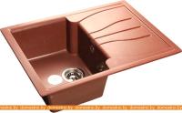 Кухонная мойка GranFest Standart GF-S680L (красный марс) картинка