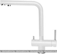 Смеситель Elleci Tourmaline K96 White картинка