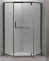 Душевой уголок Coliseum 1018 B-L 100x100 прозрачные стекла (без поддона) картинка