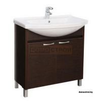 Тумба Aquanet Донна 80 с умывальником Эльбрус Венге картинка