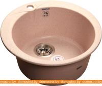 Кухонная мойка GranFest Rondo GF-R480 (светло-розовый) картинка