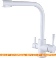 Смеситель Kaiser Merkur (белый) 26044-10 картинка