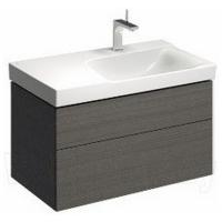 Тумба под умывальник Keramag Xeno2 88х53х46 серый дуб картинка