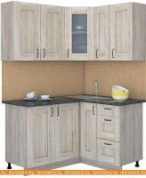 Кухня Интерлиния Мила Хольц 14x13 (дуб сонома) картинка