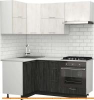 Кухня S-Company Клео крафт 1.2x1.8 левая (север дер. темное/север дер. светлое) картинка