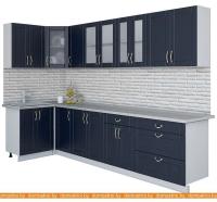 Кухня Интерлиния Мила Крафт 1.2x3.2 (дуб королевский) картинка