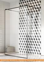 Душевая стенка Radaway Modo X Black I Frame 120 картинка