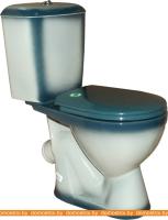 Унитаз Rosa Лира зеленый картинка