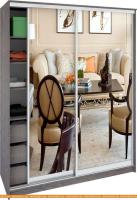 Шкаф-купе Кортекс-мебель Сенатор ШК11 Классика зеркало (береза) картинка