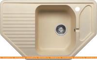 Кухонная мойка Polygran F-10 (бежевый) картинка