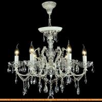 Подвесная люстра Maytoni Diamant Crystal Sevilla DIA004-06-WG картинка