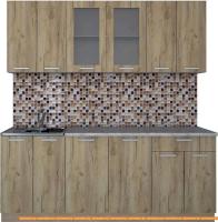 Кухня Интерлиния Мила 20-60 (дуб золотой) картинка