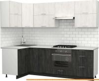 Кухня S-Company Клео крафт 1.2x2.5 левая (север дер. темное/север дер. светлое) картинка