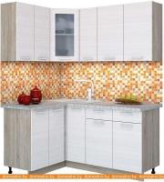 Кухня Интерлиния Мила 12x17 (вудлайн кремовый) картинка