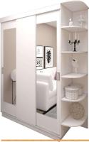 Шкаф-купе ЭлиГард Лагуна ШЛ-06.П.2 (белый) картинка
