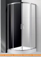 Душевой уголок Cezares Molveno-RH-2-100/80-C-Cr-IV картинка