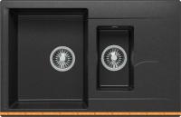 Кухонная мойка Polygran Brig-770 (черный 16) картинка