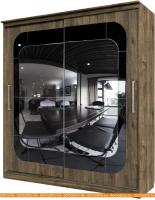 Шкаф-купе SV-Мебель К №19 Инфинити 2.0 (гикори темный) картинка