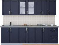 Кухня Интерлиния Мила Крафт 2.6А (дуб королевский) картинка