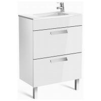Тумба под умывальник Roca Debba 60 ZRU9302708 белая картинка