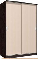 Шкаф-купе Интерлиния Неаполь АН-011-15-00 БФ (дуб молочный/дуб венге) картинка
