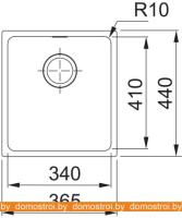 Кухонная мойка Franke Sirius SID 110-34 144.0603.819 (серый) картинка