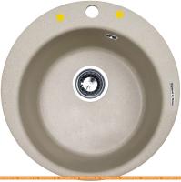 Кухонная мойка Zigmund & Shtain Kreis 480 (осенняя трава) картинка